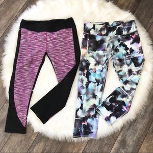 Fabletics Capri Leggings, size small, pair